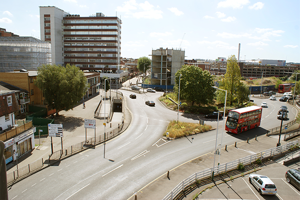 North Street roundabout currently