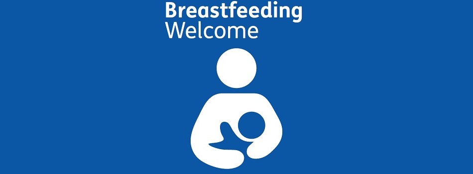 Breastfeeding welcome logo banner