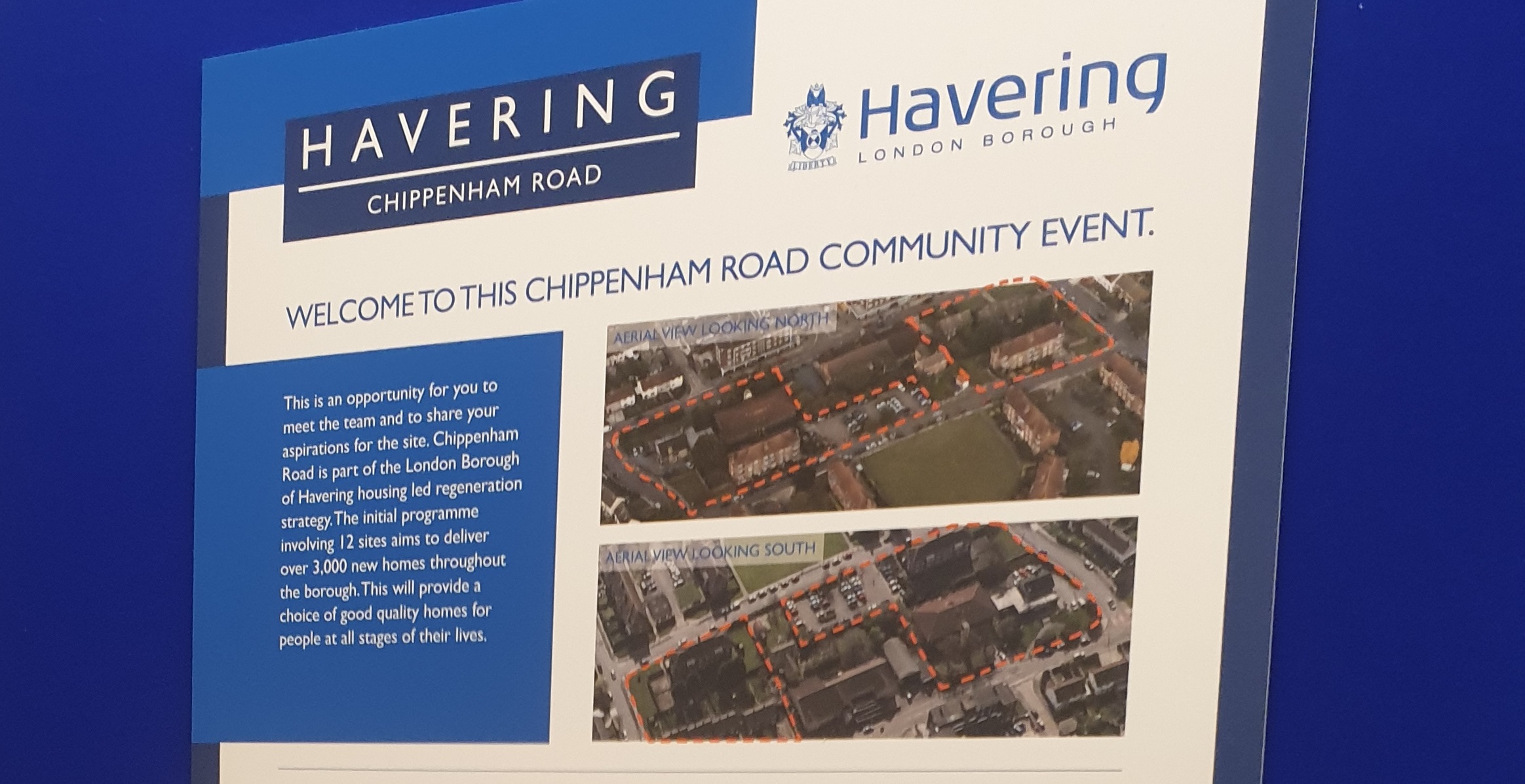 Chippenham Rd consultation boards