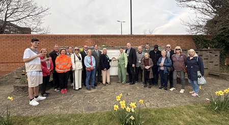 The Havering Well Garden officially dedicated as fourteenth village green