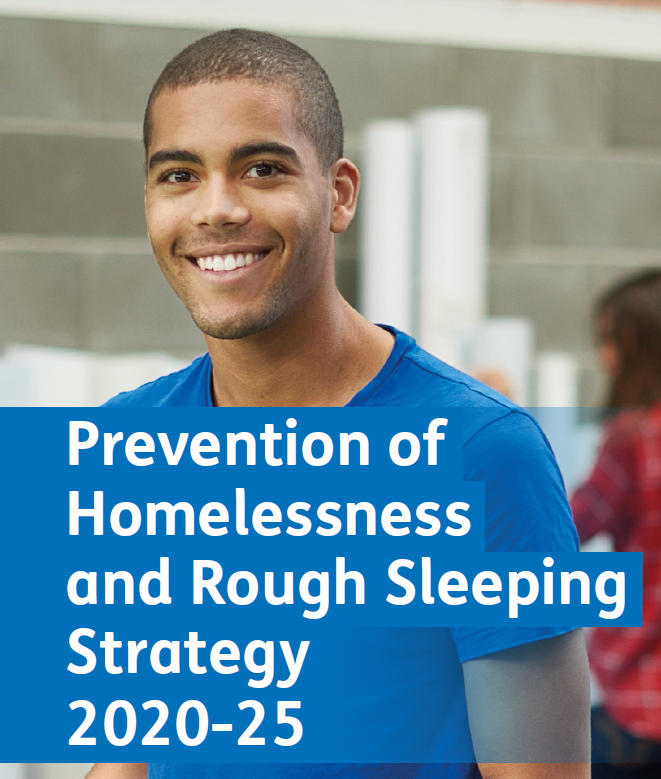 Prevention of Homelessness and Rough Sleeping Strategy 2020 – 2025 cover