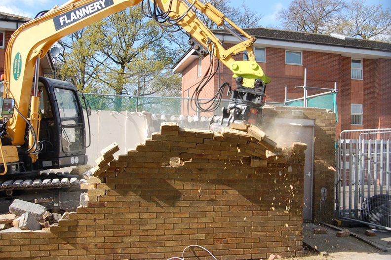 Demolition paves way for new Community Centre