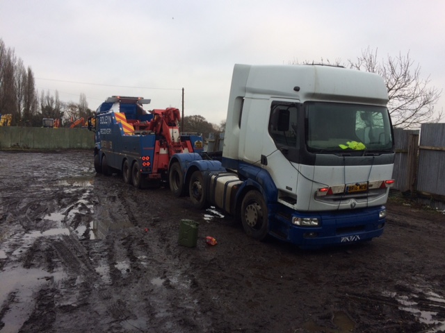 articulated lorry tractor