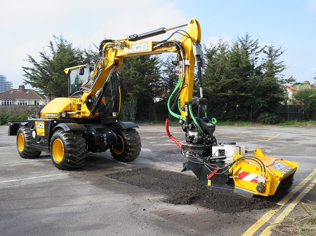 JCB pothole repair