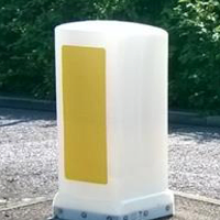 Lit bollard