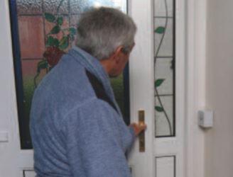 Property exit sensor