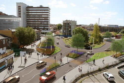 Romford Ring Road - North street visualisation