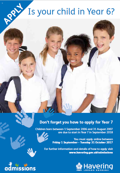 2018 school admissions is open