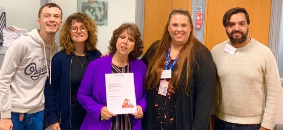 Stepping Stones attendees receive certificates