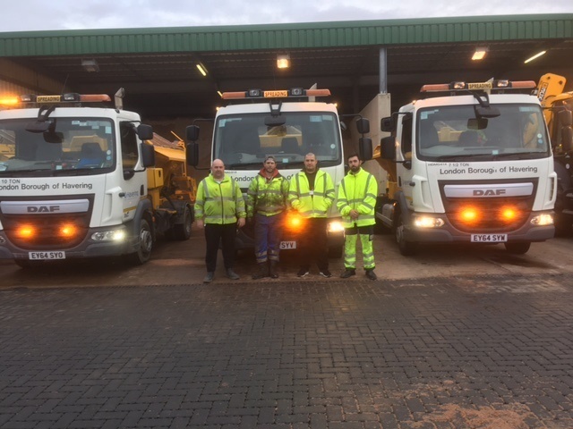 Gritters are ready in Havering