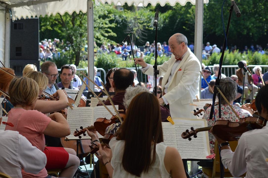 Westminster Philharmonic Orchestra performing at the Langtons Summer Concert