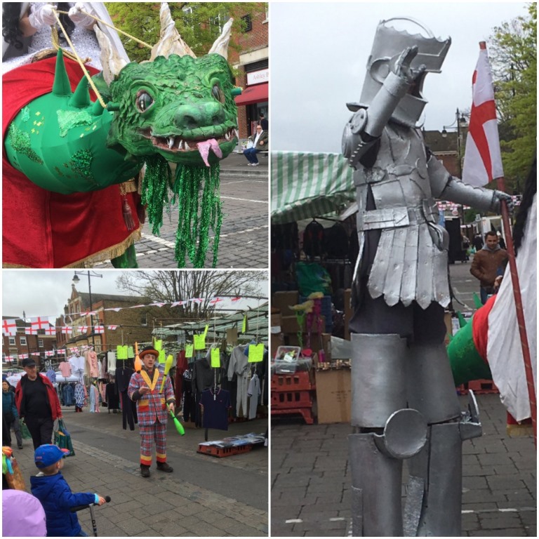 Celebrations in Romford Market