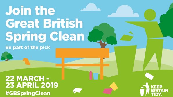 Community clean-up events in borough